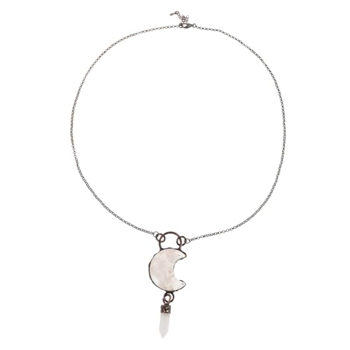 VALICLUD Moon Pendant Necklace Für Damen Dekorative Mond- -halskette Für Alltagsmode Für Partys Und Besondere Anlässe Mit Hochwertigem Weißen von VALICLUD