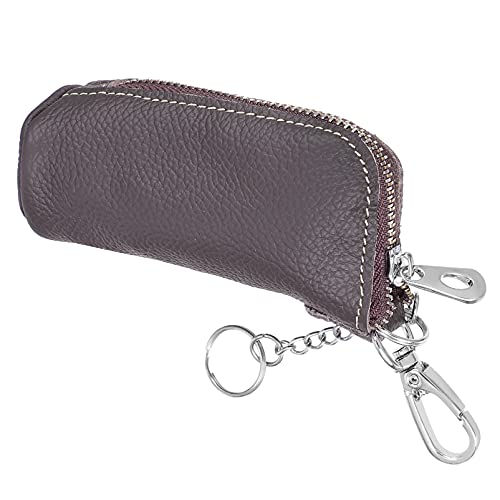 VALICLUD Münzbeutel Autoschlüsselbeutel Aus PU Leder Handliche Brieftasche Mit Haken Für Männer Und Frauen Kompakte Schlüssel Und Münztasche von VALICLUD