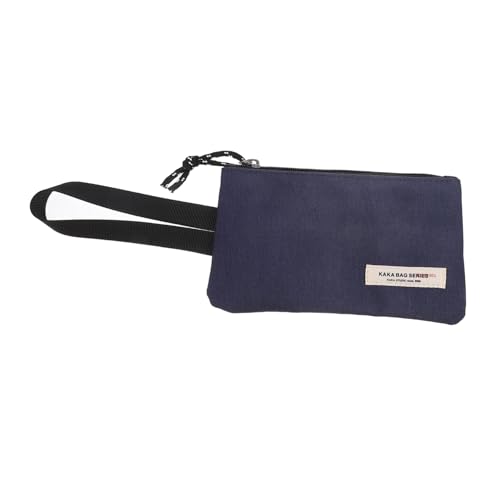 VALICLUD Clutch-geldbörse Für Herren Brieftasche Herren Handgelenktasche Kleine Herren-Clutch Aus Leder Reisearmband Reisepass-geldbörse Canvas-Wallet-Handheld Reisen Postsack Beiläufig von VALICLUD