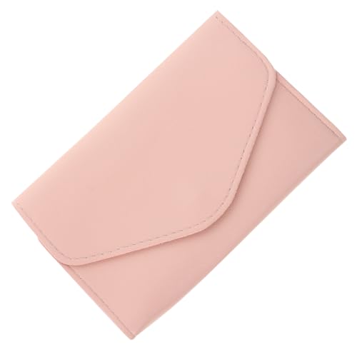 VALICLUD Reisepasshülle Aus Kunstleder Tragbarer Beutel Für Damen RFID-Schutz Reisepasshalter Etui Für Flugtickets Und Dokumente Organizer Für Ausweis Und Karten von VALICLUD