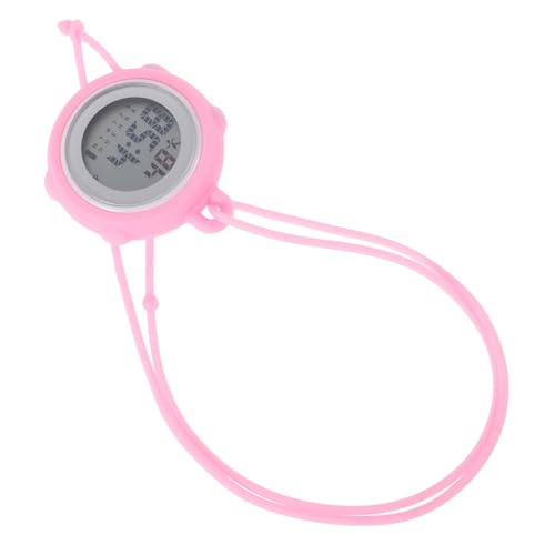 VALICLUD Multifunktionale Luminöse Uhr Halskette für Damen Silikon Taschenuhr mit Kette für Reisen Sport und Nächtliche Verwendung von VALICLUD