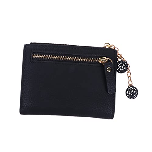 VALICLUD Multifunktionaler Geldbeutel Für Unterwegs wasserdichte Faltbare Geldbörse Für Damen Und Herren Für Münzen Schlüssel Und Mehr Schwarz von VALICLUD