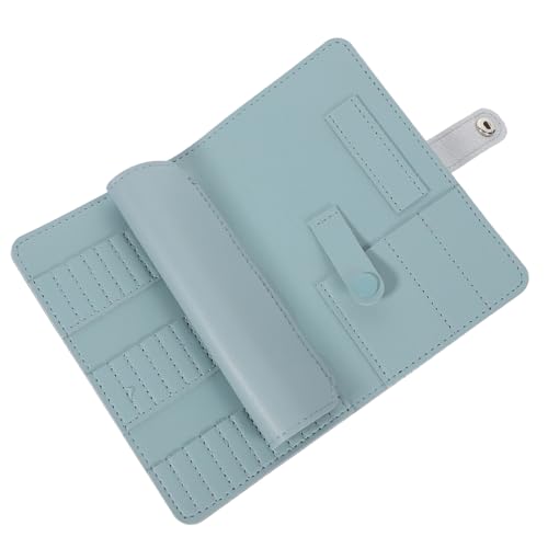 VALICLUD Nagelbohrer Haltertasche 37 Löcher Tragbar Organizer Für Nagelwerkzeuge Reisetasche Wasserblau von VALICLUD