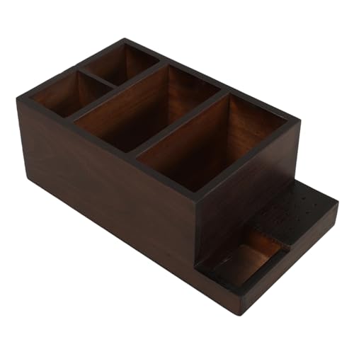 VALICLUD Nagelbohrerhalter Aus Holz Organizer Für Bohrerhalter Aufbewahrungsbox Für Maniküre-polierer Etui Für Nagelbohrer Praktische Aufbewahrungsbox Für Nagelzubehör von VALICLUD
