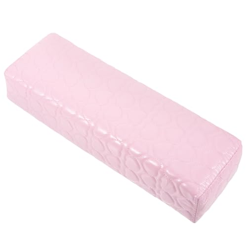 VALICLUD Nagelkissen Für Maniküre Handkissen Aus Leder Streifen Handauflage Leder Nagelpflege Kissen Maniküre Werkzeug Abnehmbarer Bezug Hoher Komfort Für Studio Und Zuhause von VALICLUD