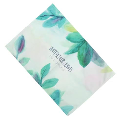 VALICLUD Nail Art Handkissen Handauflage Kissen Hand Pillow Mat Nagelunterlage Maniküre kissenständer Grün mit Blattdruck für Acryl Glitter nageldesigns von VALICLUD