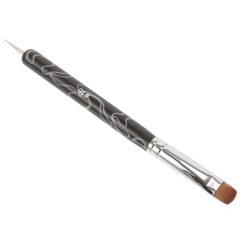 VALICLUD Nail Art Pinsel Nagelkunst Malpinsel Dotting Pen für Maniküre und Nagelverzierung für DIY Nageldesign und Nail Art Projekte Ergonomischer für Präzise Anwendung von VALICLUD