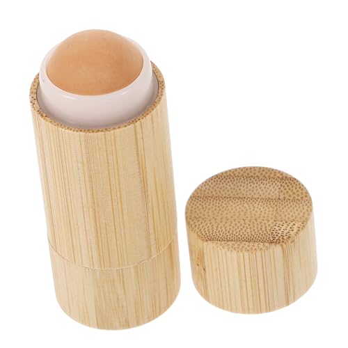 VALICLUD Ölabsorbierender Rollball-make-up-pinsel Stiftung Foundation-flüssigkeitspinsel Für Frauen Flüssiger Make-up-foundation-pinsel Rougepinsel Make-up Pinsel Light Brown Hölzern von VALICLUD