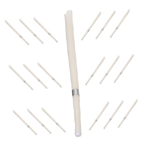 VALICLUD Ohr Aromatherapie Sticks 20 Stück Kerzen Tragbare Aromawachskerzen für Ohrreinigung und Entspannung Handgefertigte Ohrenkerzen für Zuhause und Salon von VALICLUD