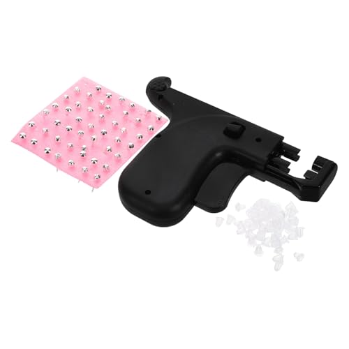 VALICLUD Ohrlochstechpistole Set Edelstahl Ohrlochwerkzeug Multifunktional für Selbst piercing und Ohrringinstallation Geeignet für Damen Herren Schönheitssalons und Schmuckgeschäfte von VALICLUD