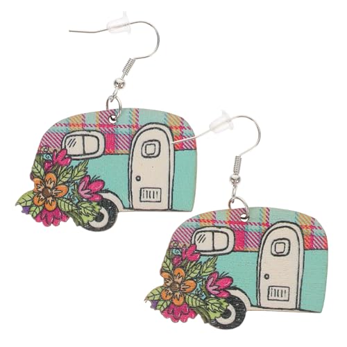 VALICLUD Ohrringe Cartoon Wohnmobil Leichtes Dangle Schmuck für Mädchen Alltag und Party von VALICLUD