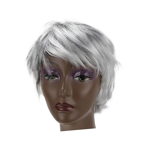 VALICLUD Opa Perücke Dress up Halloween Lustiger Bart Karneval Requisiten Cosplay Outfit von VALICLUD