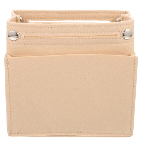 VALICLUD Handtasche Für Damen Organizer Für Handtaschen Multifunktionale Kosmetiktasche Filz Für Damen Ideal Für Make up Reiseutensilien Praktische Innentasche Für Taschen VALICLUD Handtasche Für Damen Organizer Für Handtaschen Multifunktionale Kosmetiktasche Filz Für Damen Ideal Für Make up Reiseutensilien Praktische Innentasche Für Taschen von VALICLUD