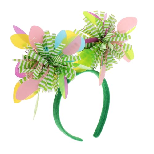 VALICLUD Ostereistemperathaarband Osterparty Kopfbedeckung Spaßige Ostern Dekoration Osterdeko Kopfbedeckung Handbrause Make-up-Stirnband osterparty versorgung Festliches Stirnband Plastik von VALICLUD