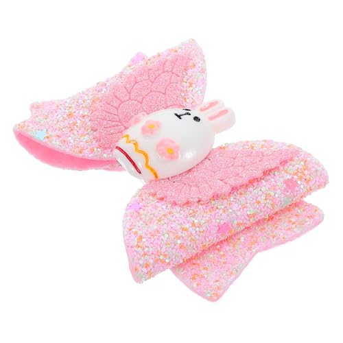 VALICLUD Ostern Haarschmuck Für Mädchen Hasen-haarnadeln Mit Paillettenschleifen Cartoon-design Clip-accessoires Party Frühling Anlässe von VALICLUD