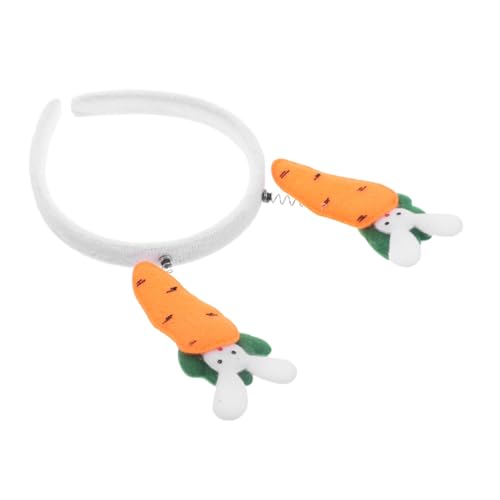 VALICLUD Osterhasen Haarreif mit Karotten Design Hasenohren Stirnband für Erwachsene Kostümzubehör für Osterpartys und Festlichkeiten Einfach für Altersgruppen von VALICLUD