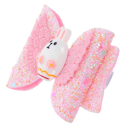 VALICLUD Haarnadeln Mit Schleife Im Osterhasen-design Pailletten-verzierungen Für Mädchen Und Junge Mädchen Party-accessoire Für Anlässe von VALICLUD
