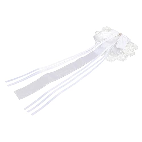 VALICLUD Oversize Haarschleife für Damen Lolita Haarspange für Partys Leicht und Beschädigungsfrei Tanzkleider und Partykleider mit Spitze von VALICLUD