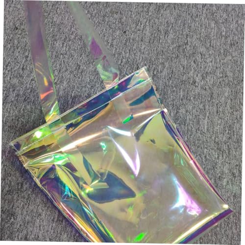 VALICLUD PVC Handtasche Groß Modisch Umhängetasche Strandtasche Vielseitig für Reisen Urlaub Alltag von VALICLUD