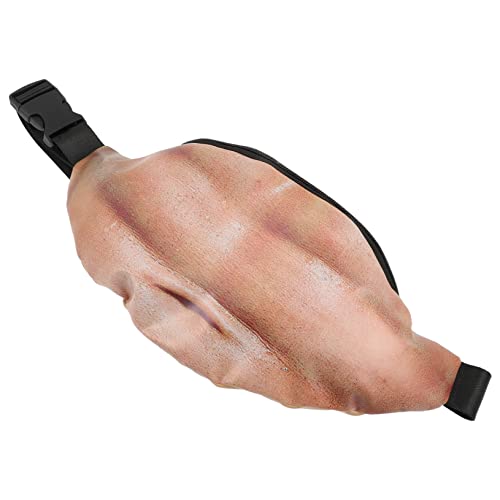 VALICLUD Bauchtasche Für Männer Lässige Hüfttasche Aus Strapazierfähigem Pu Und Polyestermaterial Langlebig Und Farbecht Als Party-Bauchtasche Und Streichgeschenk Geeignet von VALICLUD