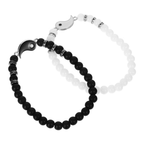 VALICLUD Pärchen Armbänder Handgefertigte Verstellbare Freundschaftsarmbänder für Stilvolles Chinesisches Design Robuste und Langlebige Armbänder für Männer und Frauen Modeaccessoire von VALICLUD