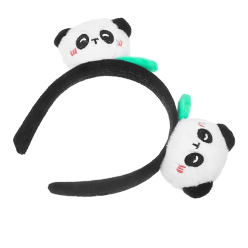 VALICLUD Panda-Stirnband Party Panda-Kopfbedeckung Mädchen Stirnbänder Panda-Haarband Panda-Kopfschmuck Tierstirnband Tierhaarreifen Zubehör für Tierhaare Panda-Kopf-Reifen Stoff Schwarz VALICLUD Panda-Stirnband Party Panda-Kopfbedeckung Mädchen Stirnbänder Panda-Haarband Panda-Kopfschmuck Tierstirnband Tierhaarreifen Zubehör für Tierhaare Panda-Kopf-Reifen Stoff Schwarz von VALICLUD