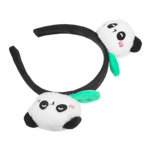 VALICLUD Panda-stirnband Haarband Mit Panda-elementen Party-kopfschmuck Süßes Kostüm-stirnband Für Bekannte Familie Anlässe von VALICLUD