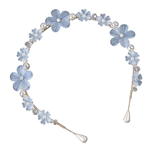 VALICLUD Perlen Stirnband Für Mädchen Kopfschmuck Party-haarband Exquisites Stirnband-dekor Mädchen-kopfschmuck-accessoire Komfortables Design von VALICLUD