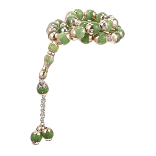 VALICLUD Perlen Islamische Gebetskette Tasbih Armband Religionsrosenkranz Für Ramadan Gebet Meditation Dekoratives Accessoire Zufällige Farbe Zufällige Farbe von VALICLUD