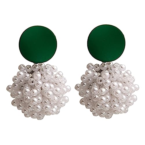 VALICLUD Perlen Ohrhänger Damen Statement Ohrringe Leichtes Design Wintertrend Vielseitig Schmuck VALICLUD Perlen Ohrhänger Damen Statement Ohrringe Leichtes Design Wintertrend Vielseitig Schmuck von VALICLUD