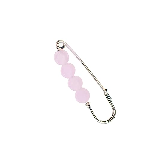 VALICLUD Perlen Schal Brosche trachtenbrosche pearl brooch Abendkleid Brosche pinker Schmuck Brosche große Perlenbrosche Schal Perlennadel Perlen Reversnadel Perlenbroschennadeln Rosa von VALICLUD