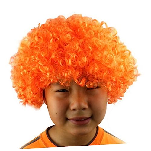 VALICLUD Perücke Cosplay mit Explosivem Haarschnitt Orangefarbige Perücke für Karneval Partys Mottopartys Elastisches Design für Erwachsene Auffällige VALICLUD Perücke Cosplay mit Explosivem Haarschnitt Orangefarbige Perücke für Karneval Partys Mottopartys Elastisches Design für Erwachsene Auffällige von VALICLUD