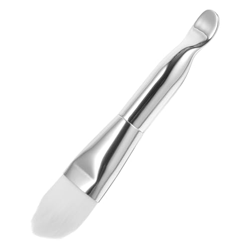 VALICLUD Pinsel mit Löffel Doppelseitiger Maskenapplikator aus Weichem Material Tragbarer Kosmetikpinsel für Gesichtsmaske für Zuhause und Unterwegs von VALICLUD