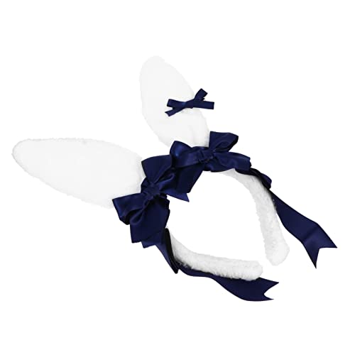 VALICLUD Ear Haarreif Mit Schleife Lustiges Party-haaraccessoire Für Damen Mädchen Für Ostern Halloween Und Fotoshootings Weiche Dekorative Ohren von VALICLUD