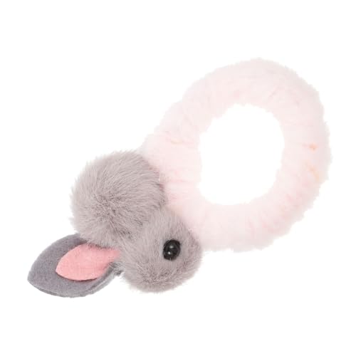 VALICLUD Cute Bunny Haar Scrunchies Für Mädchen Plüsch-haargummi Ostern Und Täglichen Gebrauch Weiche Elastische Haaraccessoires Für Einen Charmanten Look von VALICLUD