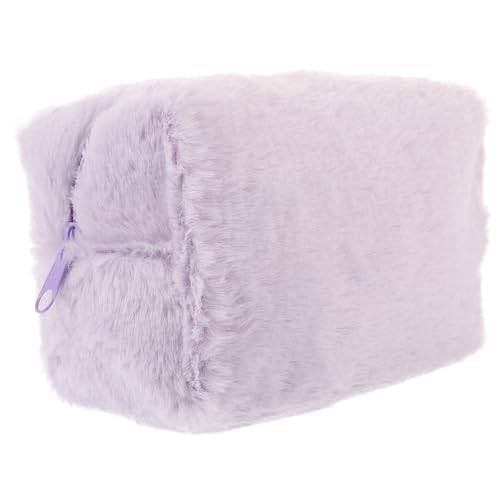 VALICLUD Plüsch Kosmetiktasche für Damen Multifunktionale Toilettenbeutel Reisetasche mit Reißverschluss Kompakte für Outdoor Nutzung und Reisen Perfektes von VALICLUD