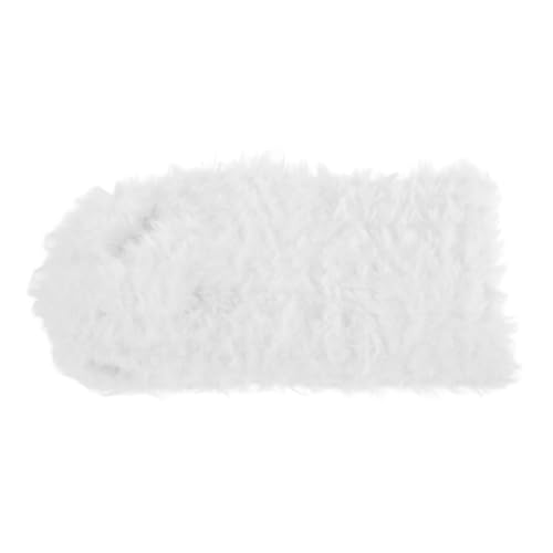VALICLUD Faux-fur Stirnband Für Damen Elastisches Ohrenschutz-headband Für Kalte Tage Modische Winter-ohrwärmer Breites Und Dickes Design Weiß Für Ski Und Outdoor-aktivitäten von VALICLUD