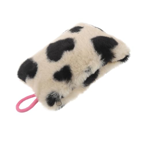 VALICLUD Plüsch-Aufbewahrungstasche „Love“ – Lippenstifthalter-Handtasche | Kosmetiktasche | Bezaubernde Tragetasche | Lippenstift-Tragetasche Für Damen von VALICLUD