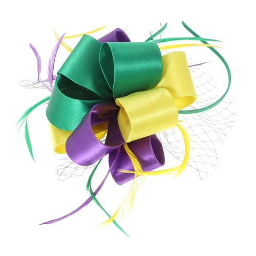 VALICLUD Plumage Fascinator Kopfschmuck Mit Mesh-design Für Tea Parties Stilvolles Stirnband Für Damen Für Hochzeiten Karneval Und Festliche Anlässe von VALICLUD