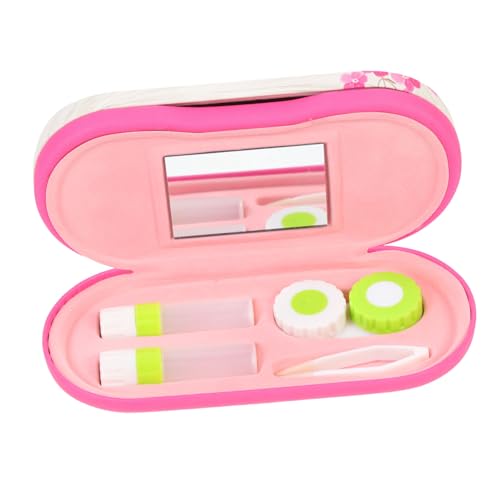 VALICLUD Praktisches Kontaktlinsen Brillenetui Wiederverwendbares Leicht Tragbares Etui Für Kontaktlinsen Und Brillen Für Reisen Und Outdoor-aktivitäten von VALICLUD