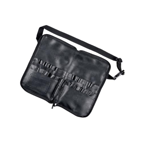 VALICLUD Professionelle Kosmetiktasche PU Material Multifunktionale Reise Make Up Organizer Tasche mit Fächern und Großer Kapazität für Damen Praktische Schminkpinsel Aufbewahrungstasche von VALICLUD