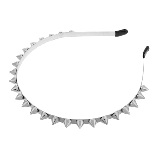 VALICLUD Punk Haarband Mit Nieten Und Stacheln Robustes Bequemes Accessoire Für Frauen Für Rock Goth-outfits Ergänzung Für Partys Und Cosplay von VALICLUD