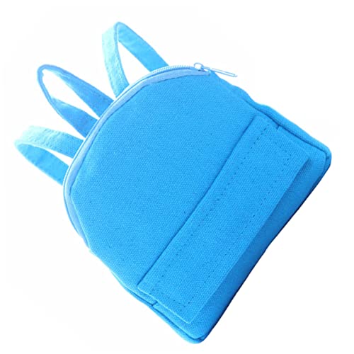 VALICLUD 1stück Mini Backpack Ornament Für Puppen Mini Rucksack Modell Dekoratives Zubehör Für Miniaturhäuser Und Puppen Amerikanische Mädchen-puppenaccessoires von VALICLUD