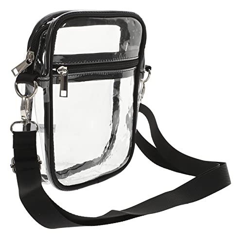 VALICLUD Pvc Transparente Umhängetasche Damen Klare Tasche Geldbörse Kulturbeutel Geld Frau Beutel Konzert Stadion Toilettenartikel Make Up Klare Handtasche Klare Umhängetasche VALICLUD Pvc Transparente Umhängetasche Damen Klare Tasche Geldbörse Kulturbeutel Geld Frau Beutel Konzert Stadion Toilettenartikel Make Up Klare Handtasche Klare Umhängetasche von VALICLUD