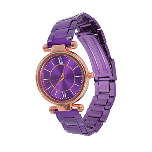 VALICLUD Armbanduhr Für Damen Stahlarmband Uhr Zarte Armbanduhr Modeuhr Für Mädchen Freizeituhr Für Damen Dekorative Damenuhr von VALICLUD