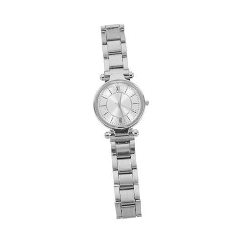 VALICLUD Quarzuhr mit Stahlband weibliche Armbanduhr Filigrane Armbanduhr Frauen schauen zu damenarmbanduhr Ladies Watch Silberfarben dekorative Armbanduhr leichte Armbanduhr Glas Silver VALICLUD Quarzuhr mit Stahlband weibliche Armbanduhr Filigrane Armbanduhr Frauen schauen zu damenarmbanduhr Ladies Watch Silberfarben dekorative Armbanduhr leichte Armbanduhr Glas Silver von VALICLUD