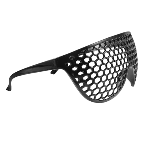VALICLUD Randlose Große Damen Sonnenbrille für Outdoor Party Einteilige Sonnenbrille mit Wabendesign Bequeme für Fahrradfahren Mtb und Sommeraktivitäten VALICLUD Randlose Große Damen Sonnenbrille für Outdoor Party Einteilige Sonnenbrille mit Wabendesign Bequeme für Fahrradfahren Mtb und Sommeraktivitäten von VALICLUD