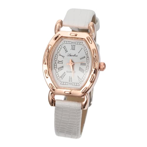 VALICLUD Damen Vintage Quarz Uhr Rechteckige Modeuhr Mit Verstellbarem Armband Elegante Damenarmbanduhr Für Alltag Party Und Freizeit Stilvoll Praktisch Für Jedes Outfit von VALICLUD