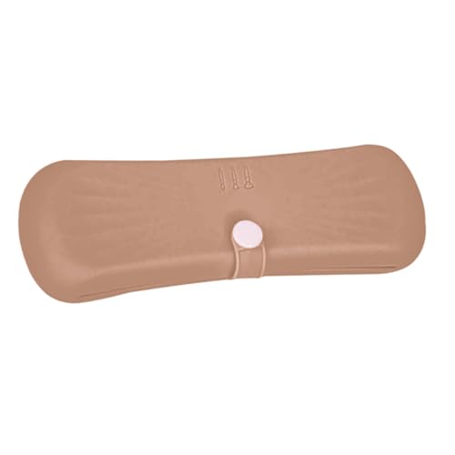 VALICLUD Reise Make Up Pinselhalter aus Langlebigem Silikon Kompakt Leicht mit Seitlicher Öffnung für Einfachen Zugriff Großer Kapazität für Damen Business und Urlaubsreisen von VALICLUD