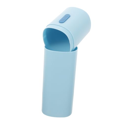 VALICLUD Reise Zahnbürstenbox Zahnpasta Organizer Tragbarer Reisezahnbürstenhalter Multifunktionale Aufbewahrungsbox Blau für Reisen und Alltag von VALICLUD